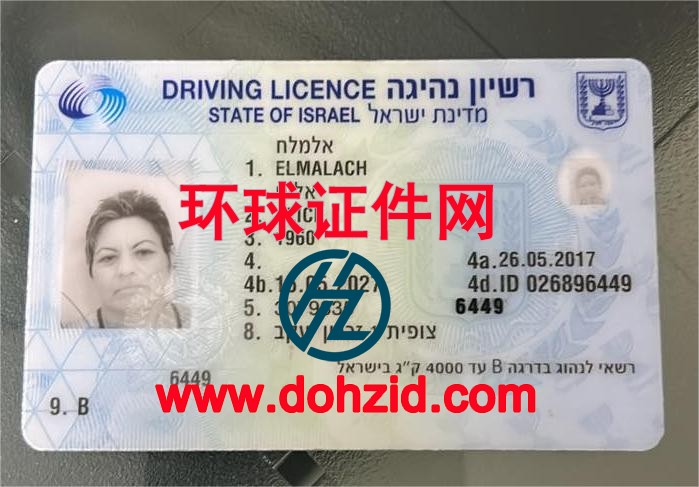 以色列驾驶证 以色列驾驶证