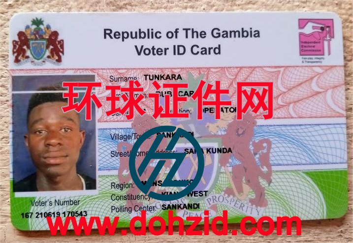 冈比亚身份证 冈比亚身份证