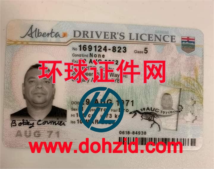 加拿大阿尔伯塔省驾驶证 加拿大阿尔伯塔省驾驶证