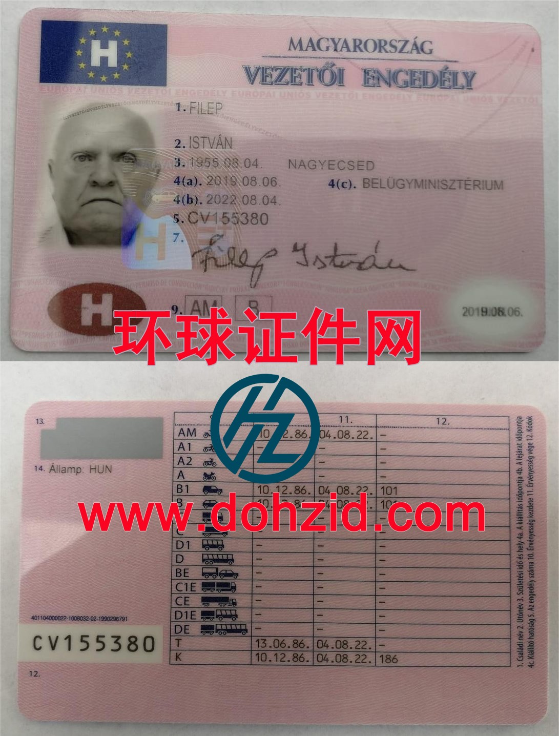 匈牙利驾驶证