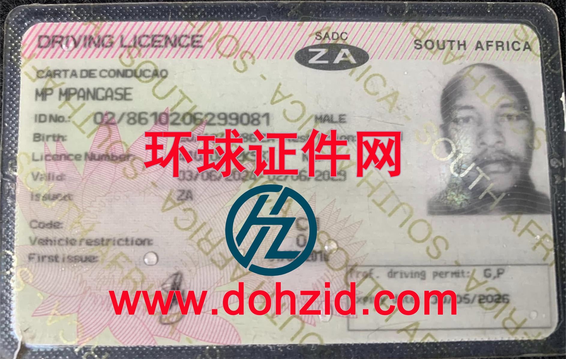 南非驾驶证 南非驾驶证