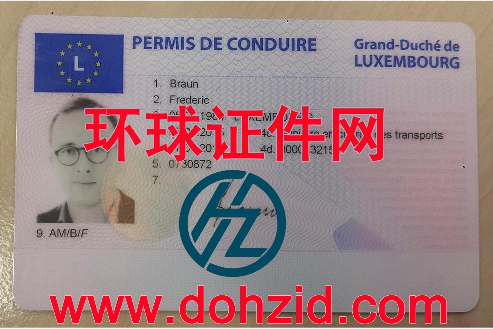 卢森堡驾驶证 卢森堡驾驶证