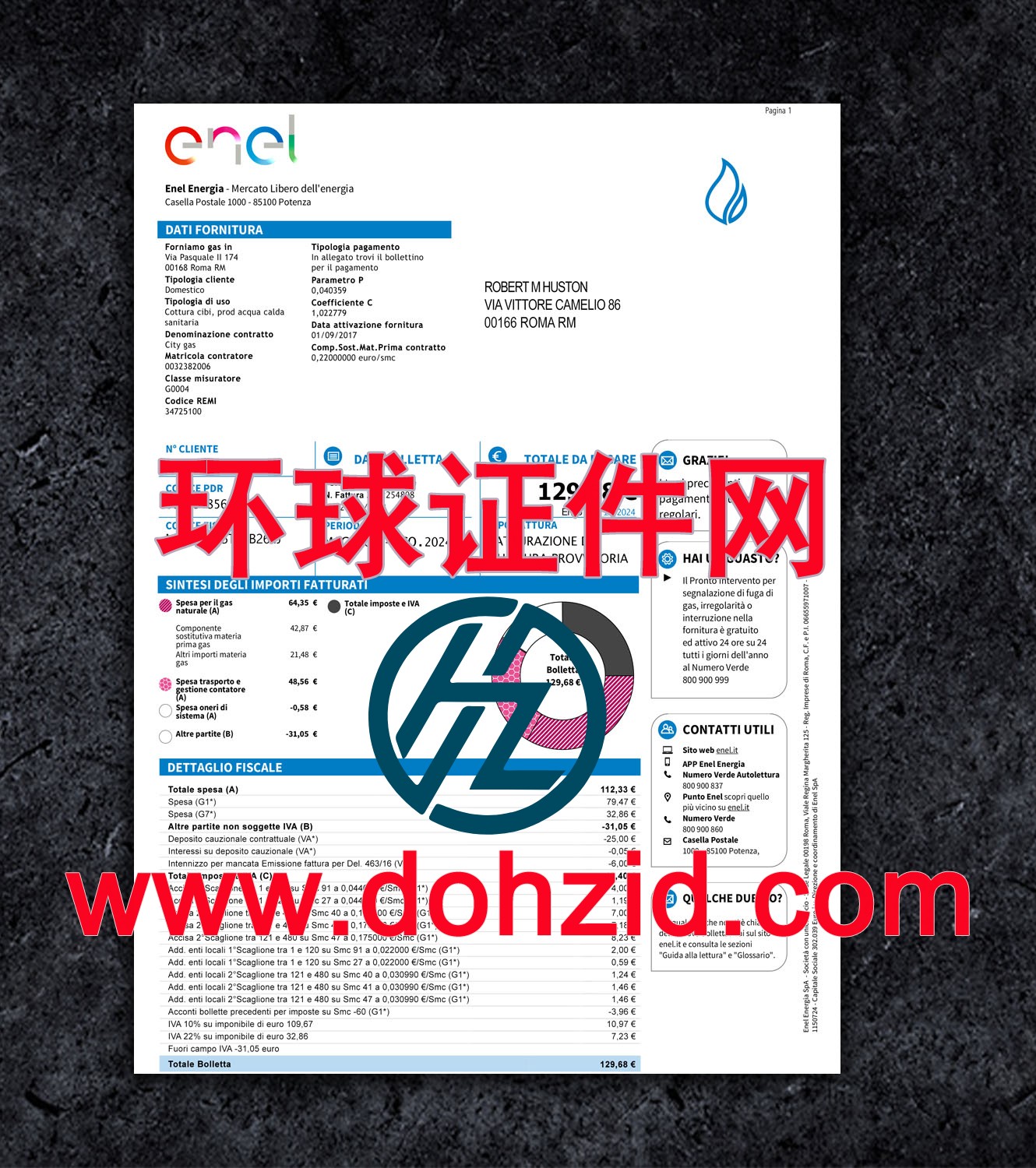 意大利能源账单 意大利能源账单