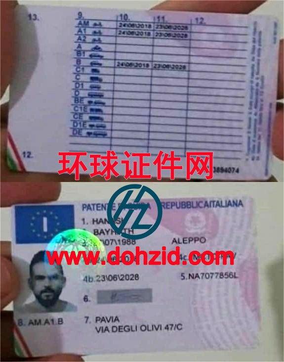 意大利驾驶证