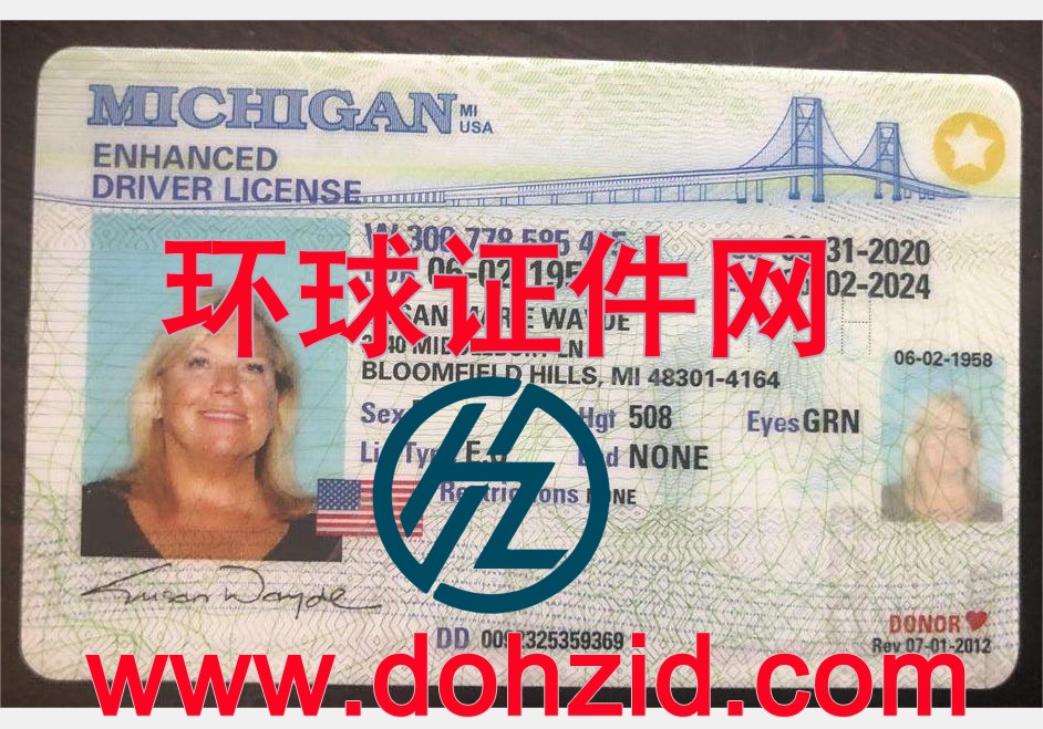 美国密歇根州驾驶证